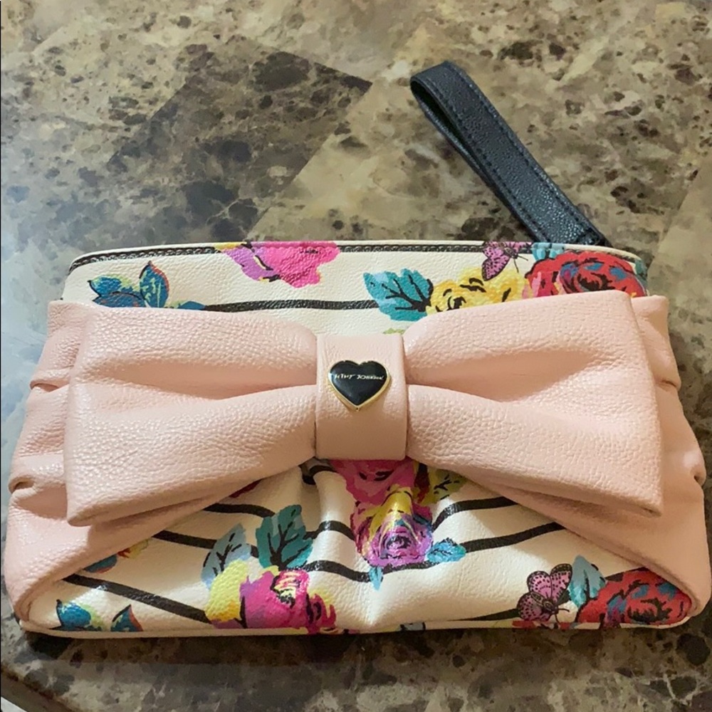 Brand new Betsey Johnson clutch/wristlet